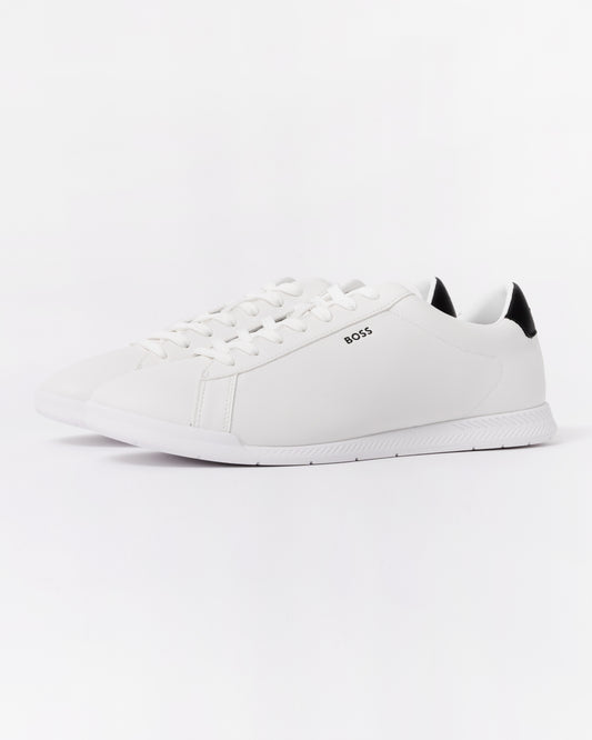 BOSS Orange Nitan Lowp pltd Mens Trainers - Natural 101