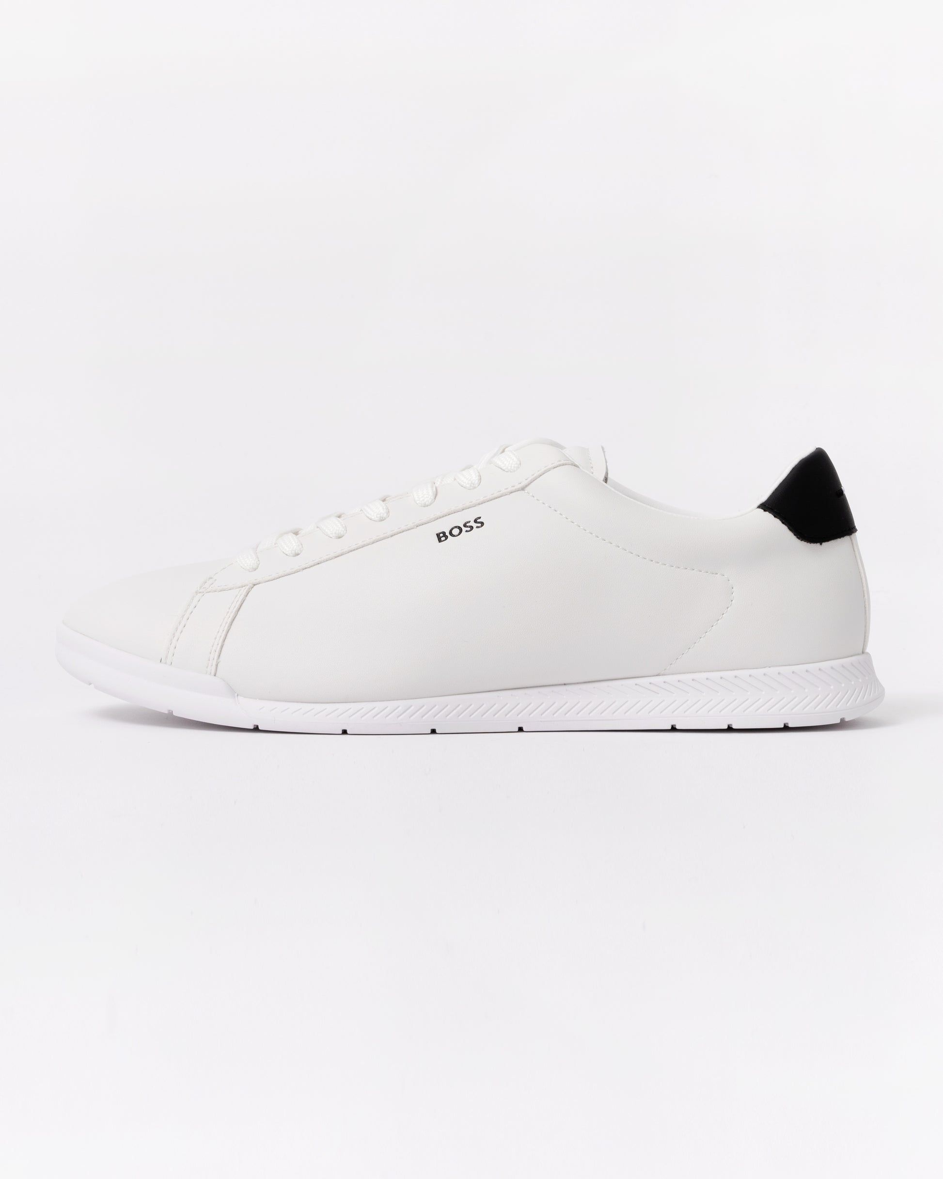 BOSS Orange Nitan Lowp pltd Mens Trainers - Natural 101