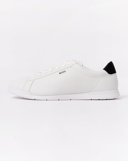 BOSS Orange Nitan Lowp pltd Mens Trainers - Natural 101