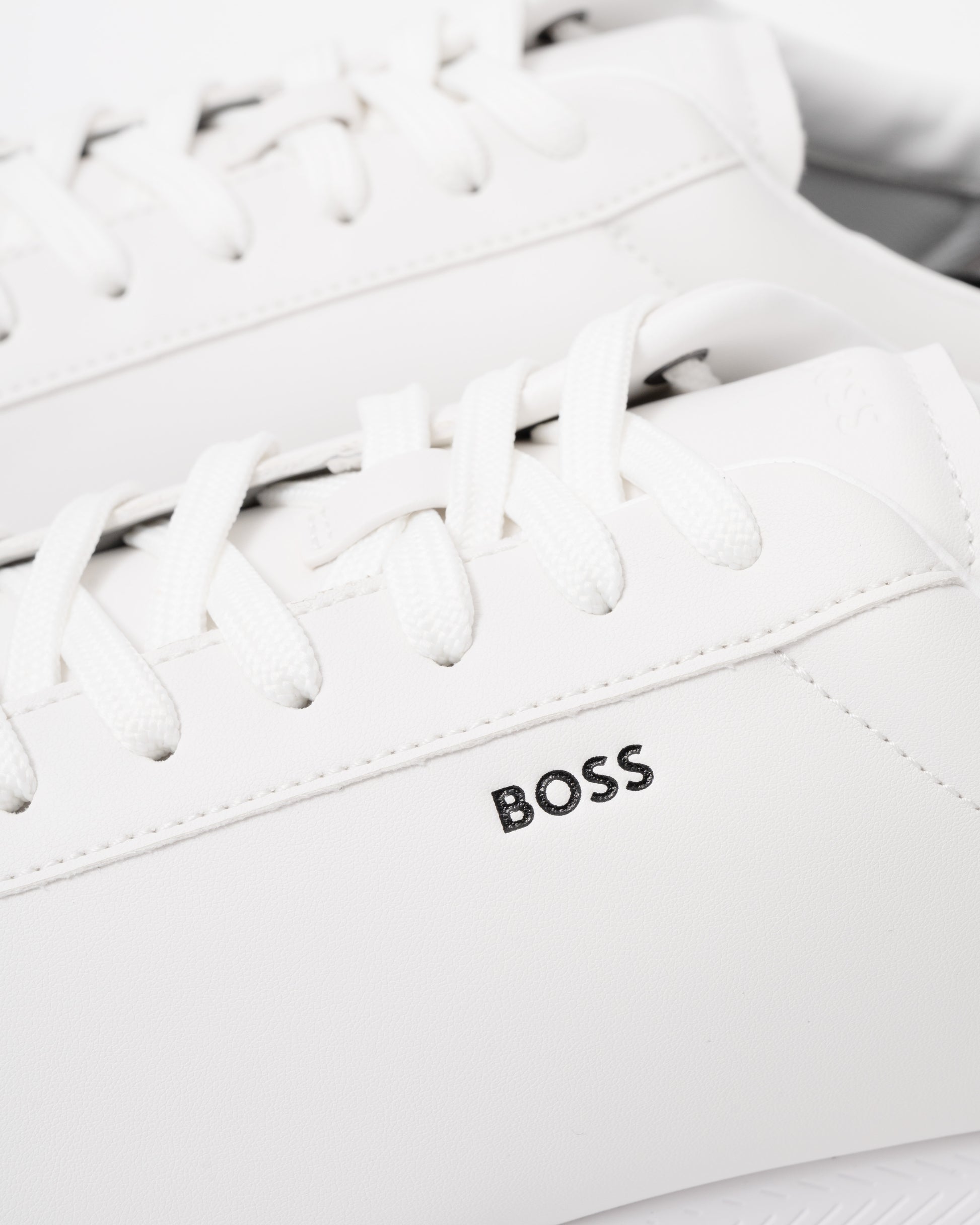 BOSS Orange Nitan Lowp pltd Mens Trainers - Natural 101