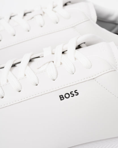 BOSS Orange Nitan Lowp pltd Mens Trainers - Natural 101