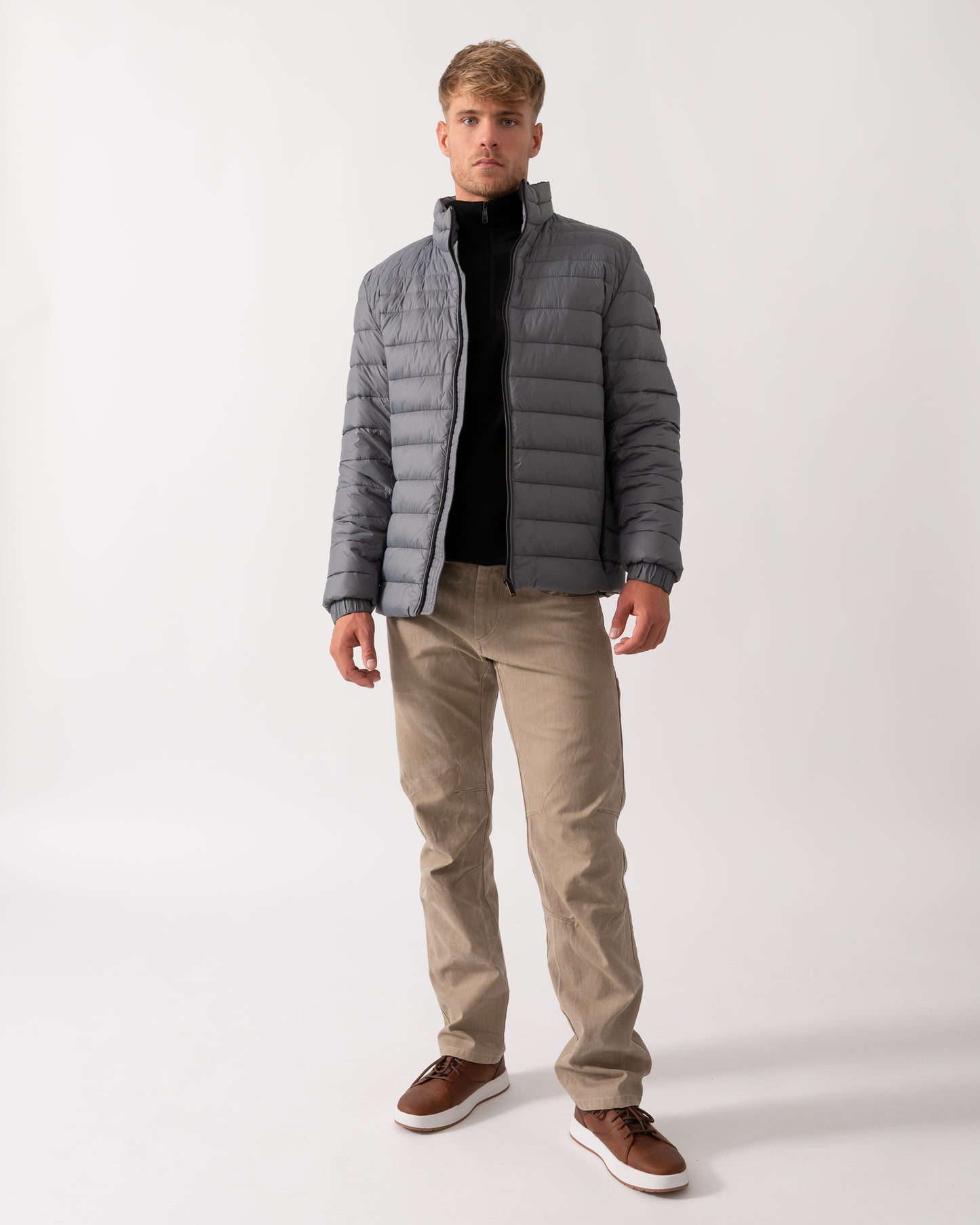 BOSS Orange Oden 2 Mens Jacket - Open Grey 062