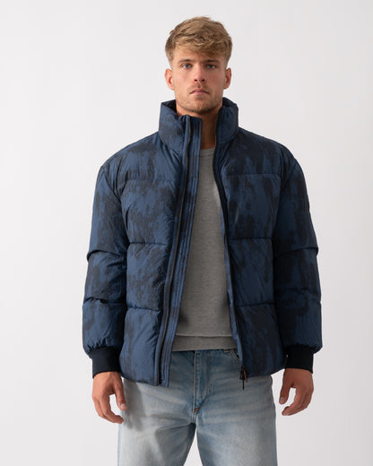 BOSS Orange Oshin Mens Jacket - Dark Blue 404