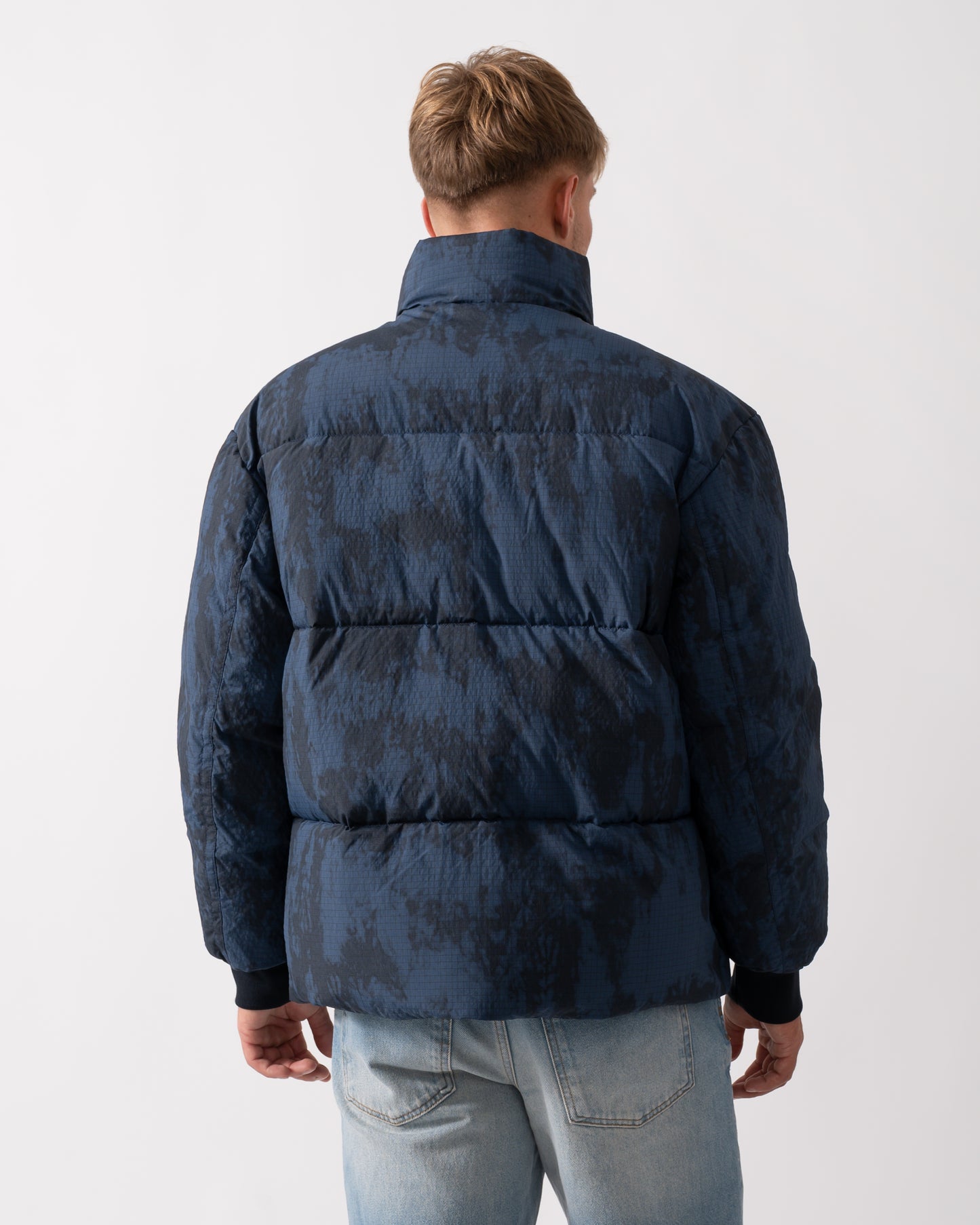 BOSS Orange Oshin Mens Jacket - Dark Blue 404