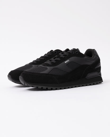 Front of the BOSS Orange Parkour L Runn Mirsp Mens Trainers - Black 005