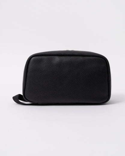 back of BOSS Orange Ray EVO Mens Washbag in Black 001