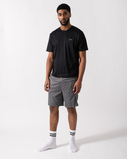 BOSS Orange Relax Mens Short Pyjama Set - Dark Grey 026 - CHO - Designer Mens Pyjamas