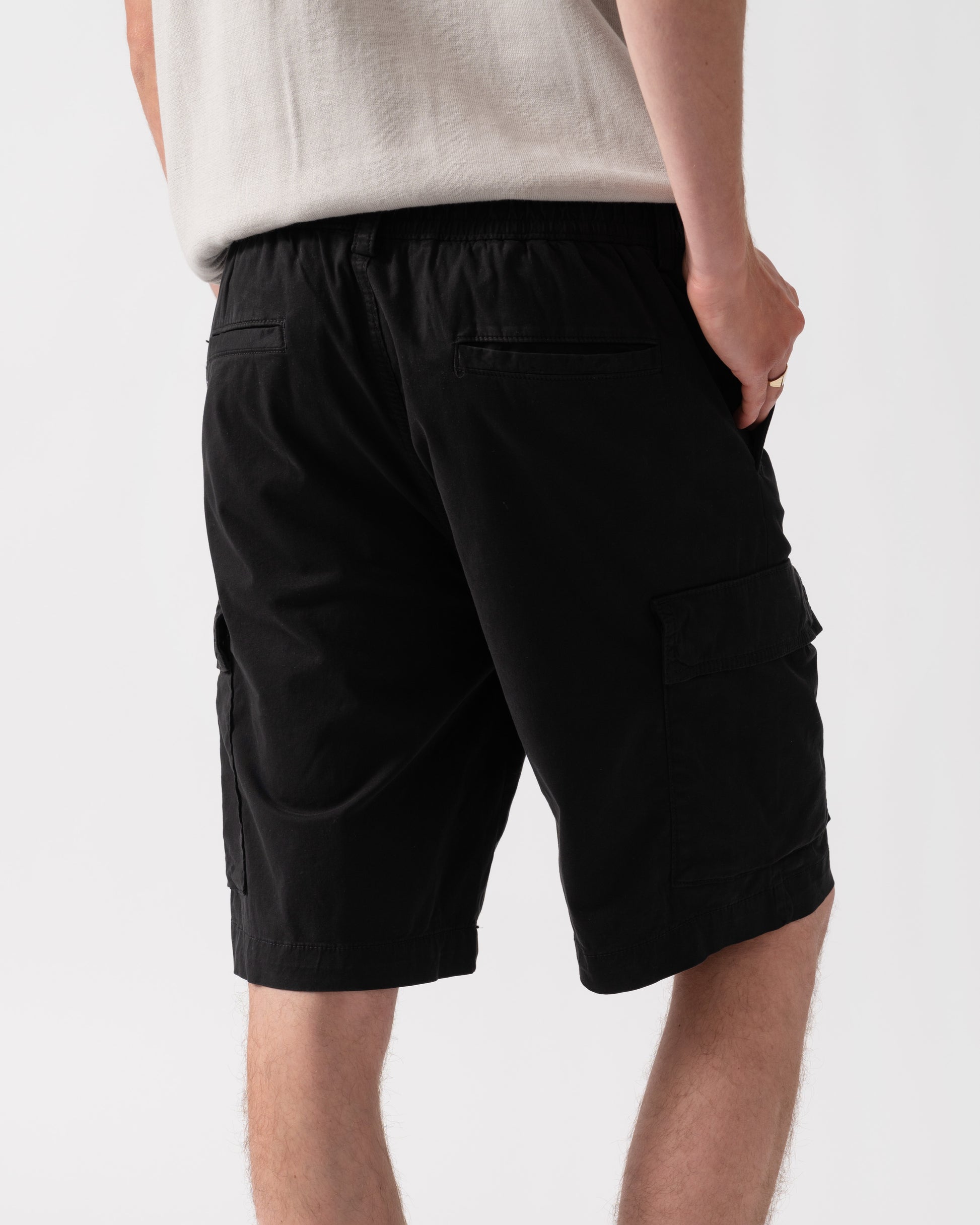 BOSS Orange Sisla Mens Cargo Shorts - Black 001