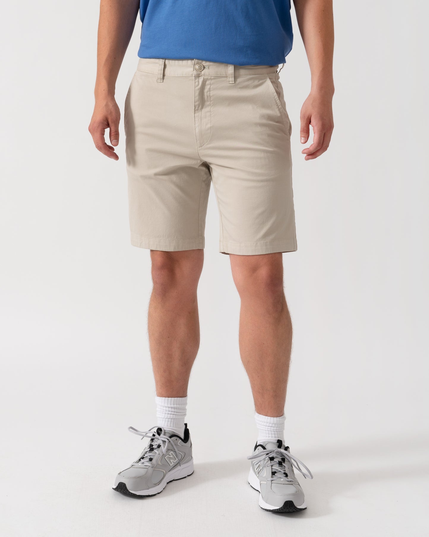 BOSS Orange Slim Fit Mens Chino Shorts - Light Beige 271