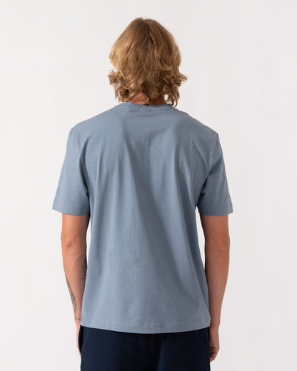 Back of the BOSS Orange TChup Mens Crew Neck Small Logo T-Shirt  - Medium Blue 424