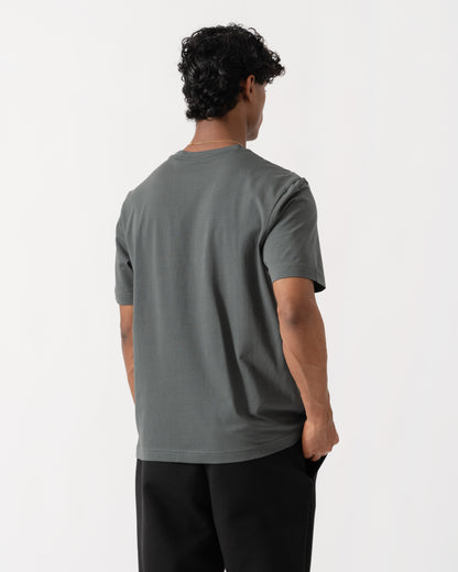 Back of BOSS Orange TChup Mens Crew Neck Small Logo T-Shirt  - Open Green 377