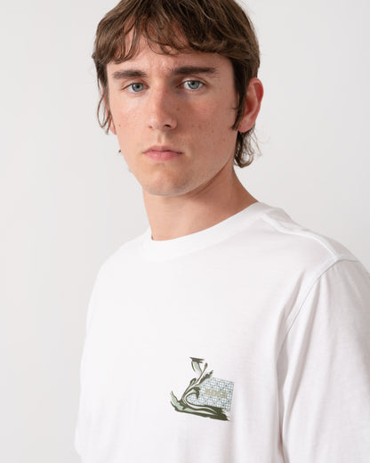 BOSS Orange Te Blueprint Mens T-Shirt - White 100