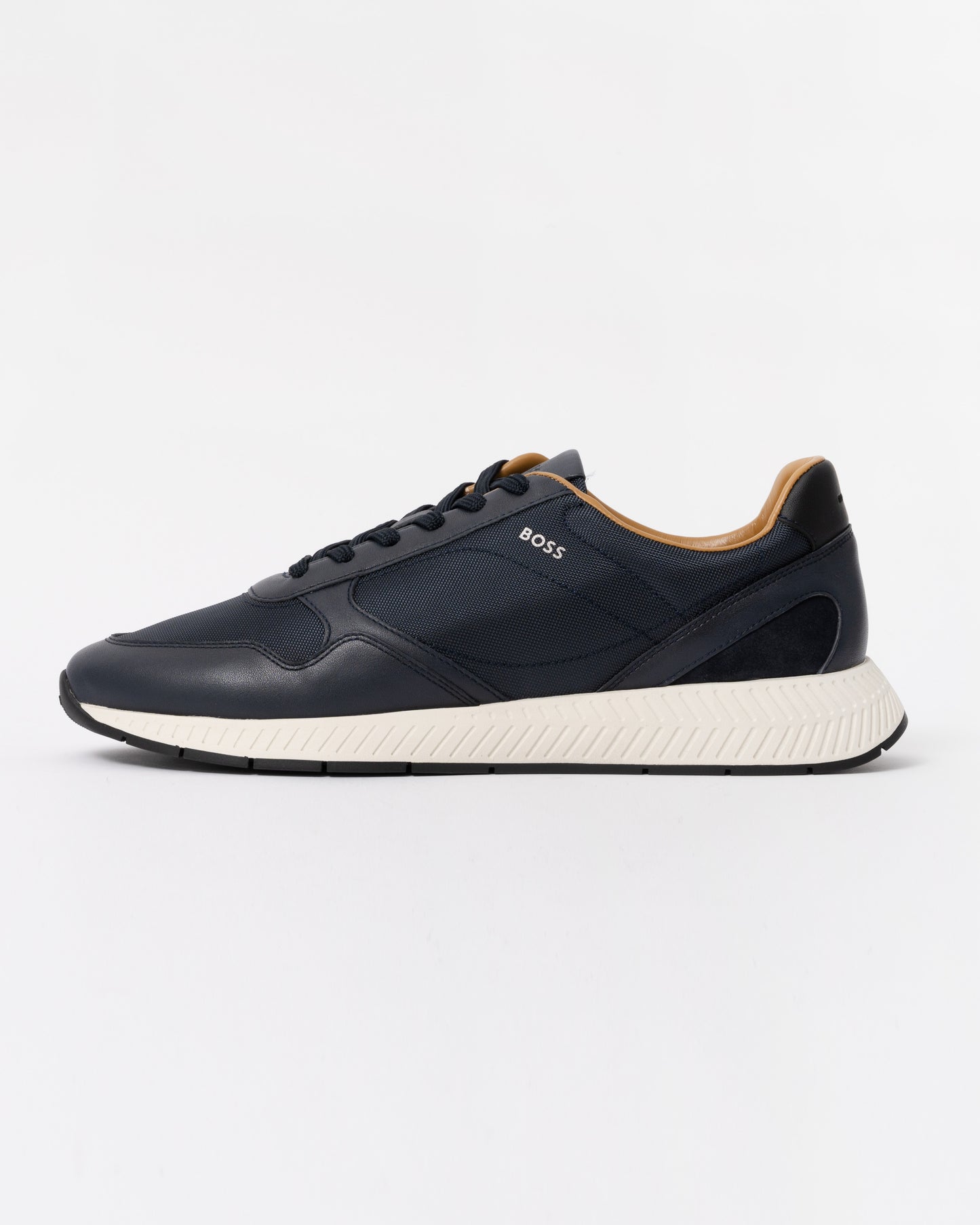 BOSS Orange Titanium Runn buny Mens Trainers - Dark Blue 401