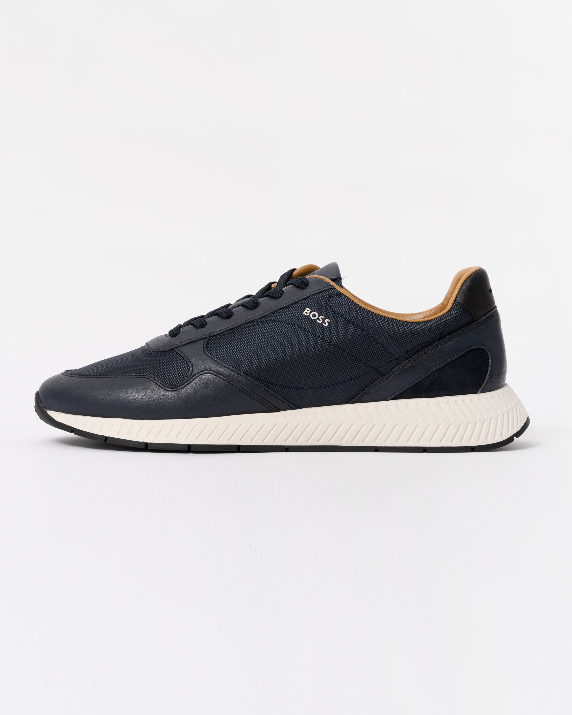 BOSS Orange Titanium Runn buny Mens Trainers - Dark Blue 401