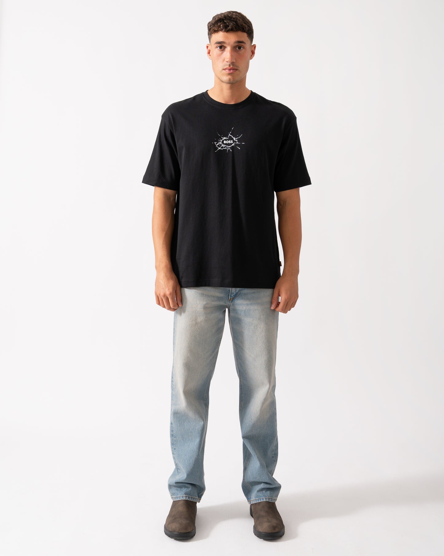 BOSS Orange Voyage Mens T-Shirt - Black 001
