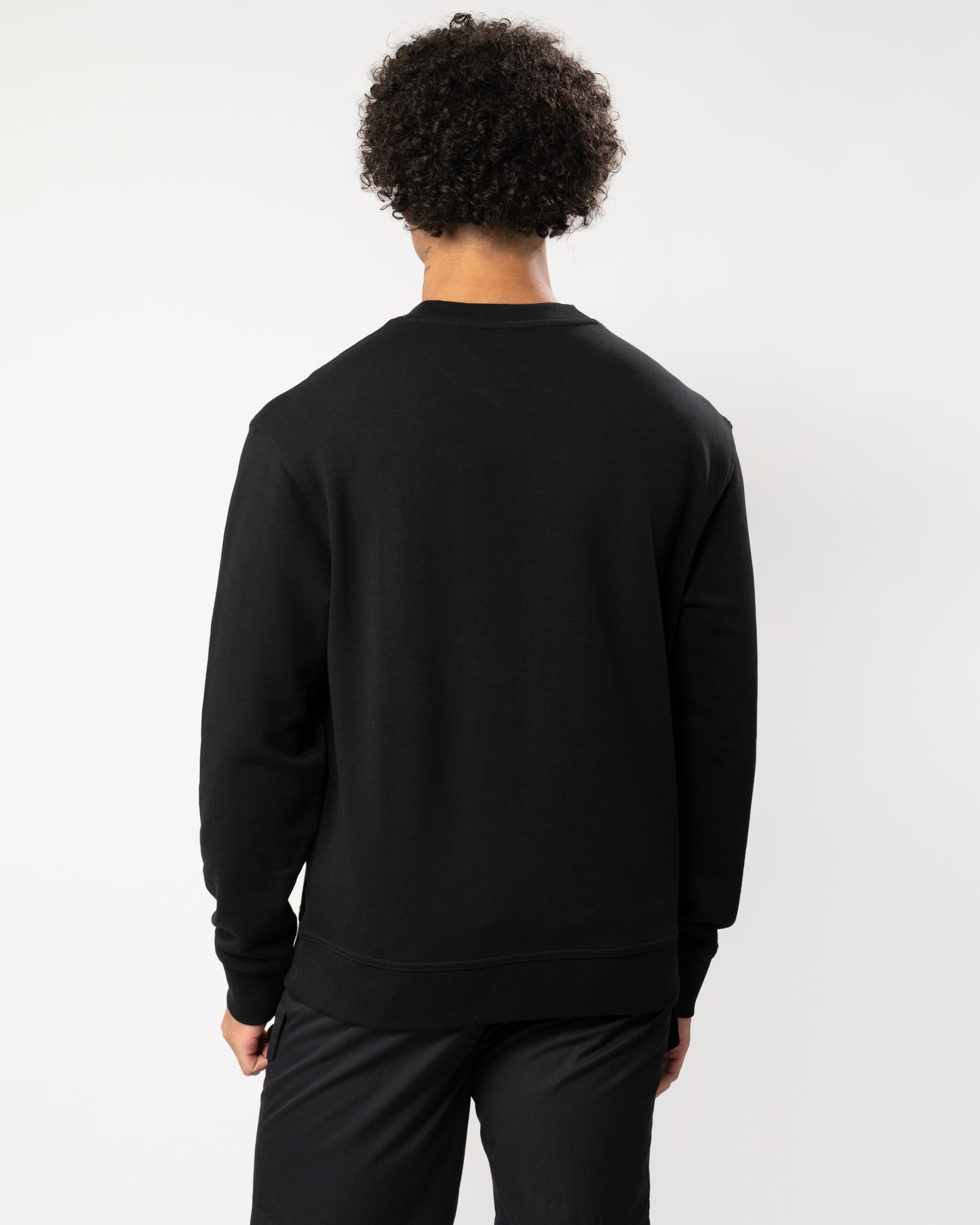 BOSS Orange WeSmallcrew Mens Sweatshirt - Black 001