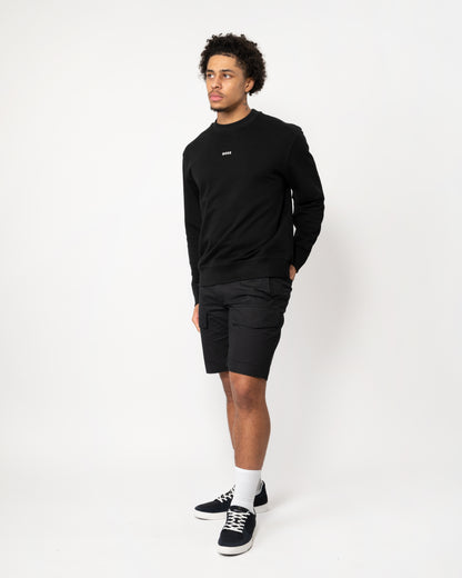 BOSS Orange WeSmallcrew Mens Sweatshirt - Black 001
