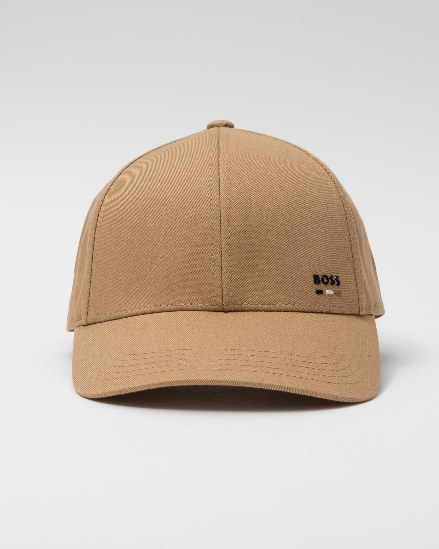 BOSS Orange Zed Stripe Mens Baseball Cap - Medium Beige 260 - CHO - Designer Mens Hats