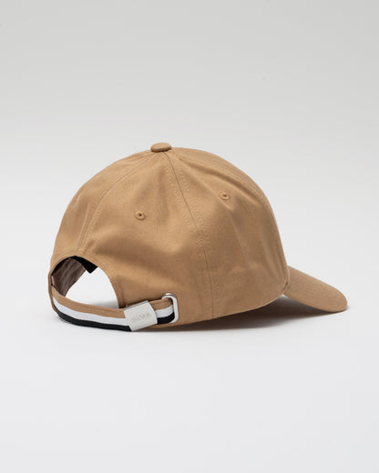 BOSS Orange Zed Stripe Mens Baseball Cap - Medium Beige 260 - CHO - Designer Mens Hats