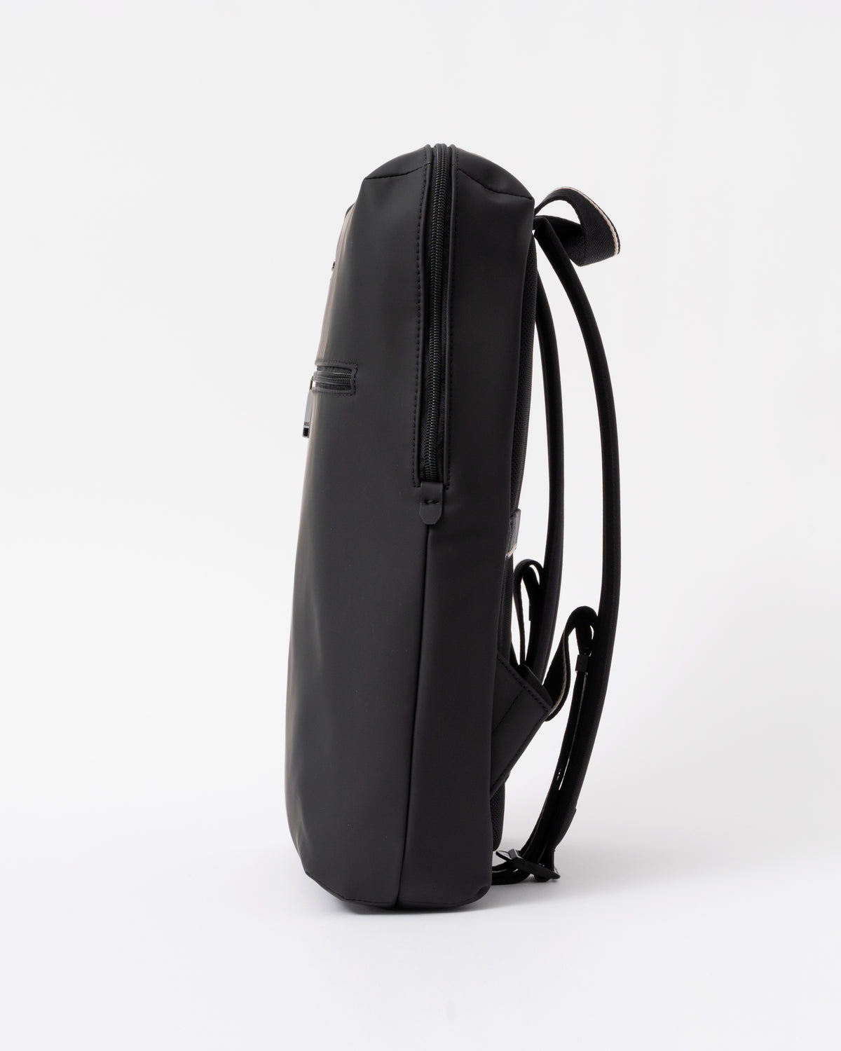 Side of the BOSS Orange Zeph Mens Backpack - Black 001