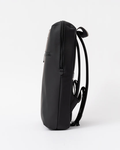 Side of the BOSS Orange Zeph Mens Backpack - Black 001