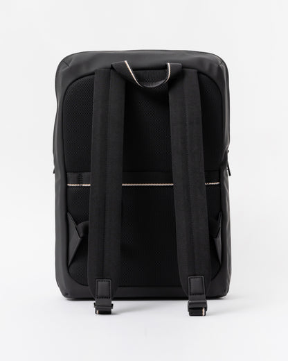 Back of the BOSS Orange Zeph Mens Backpack - Black 001