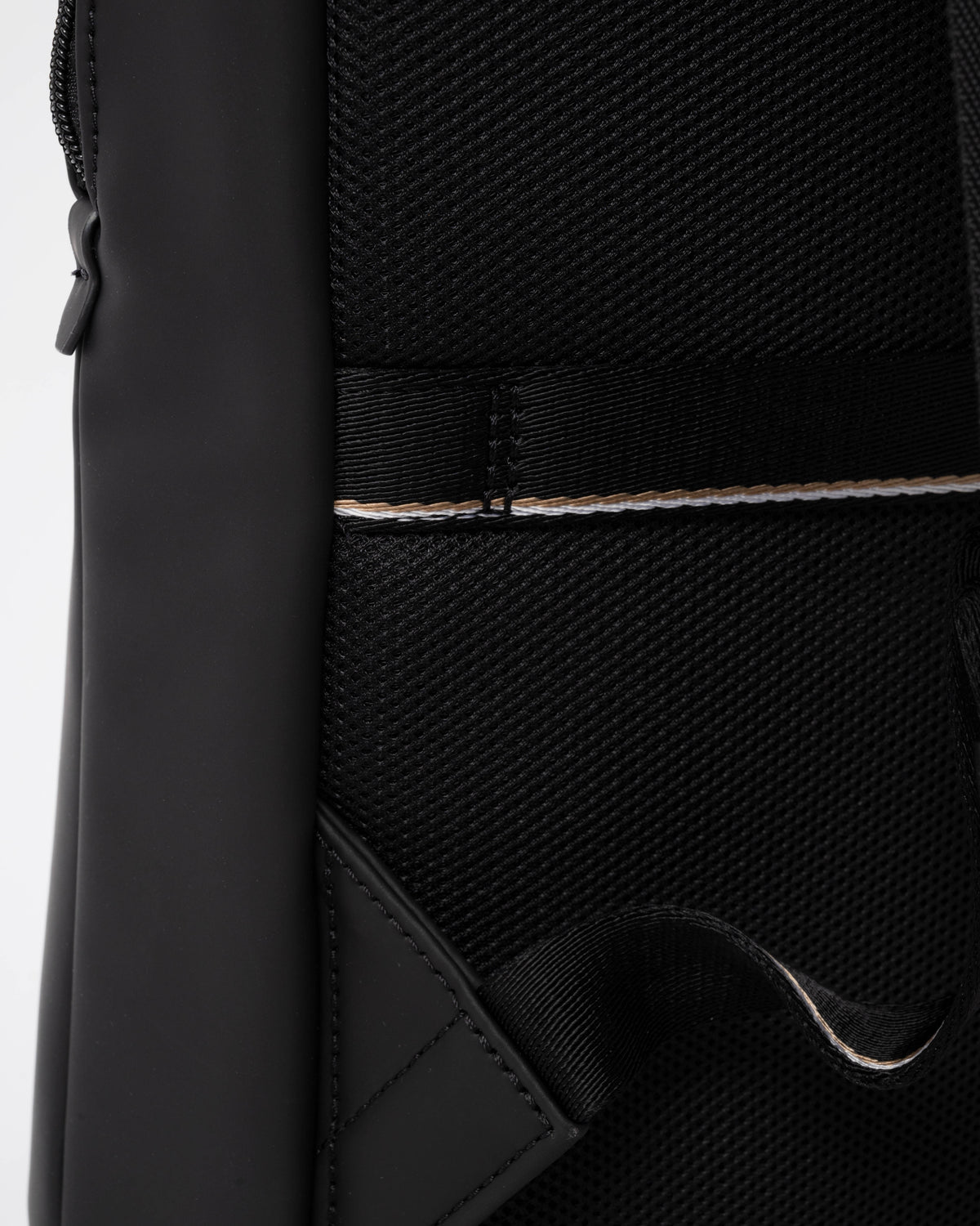 Back padding on the BOSS Orange Zeph Mens Backpack - Black 001