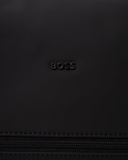 Logo on the BOSS Orange Zeph Mens Backpack - Black 001