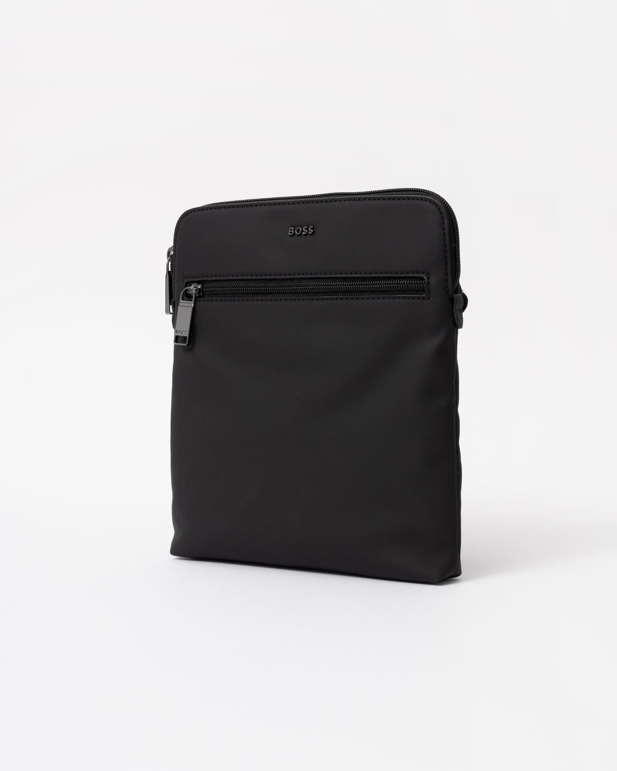 Side of the BOSS Orange Zeph Mens Envelope Bag - Black 001