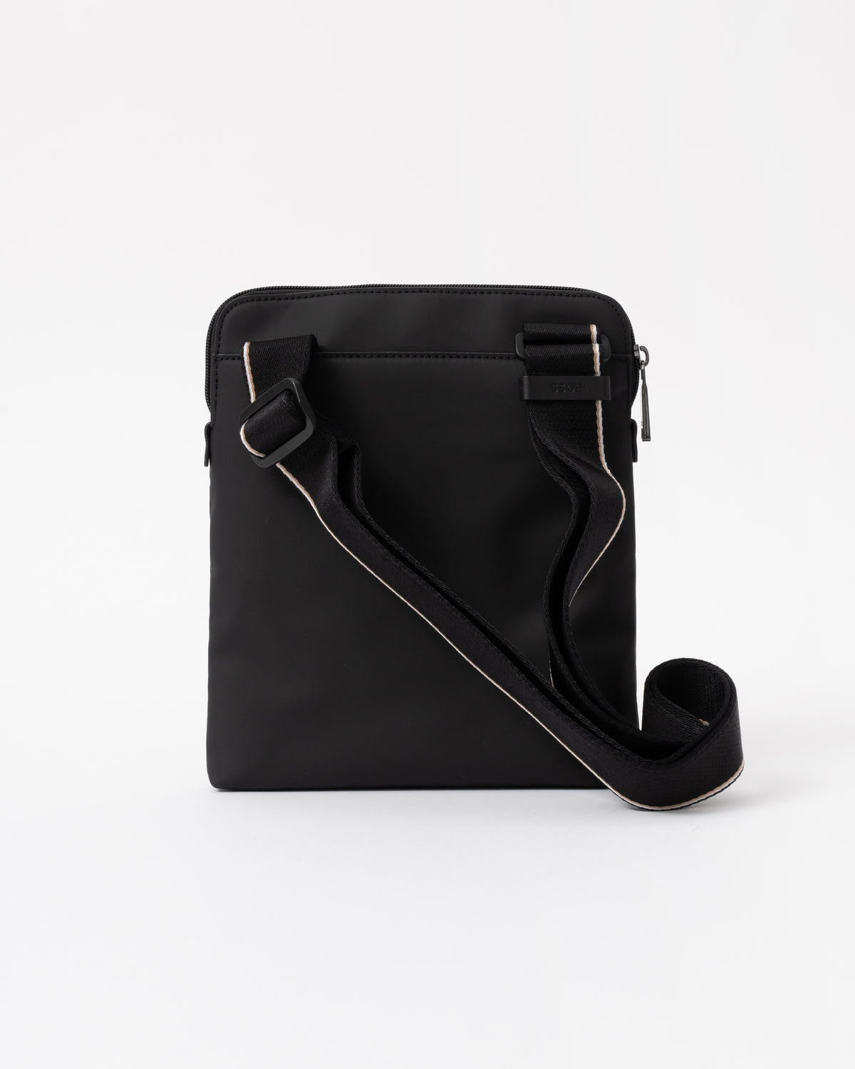 Back of the BOSS Orange Zeph Mens Envelope Bag - Black 001