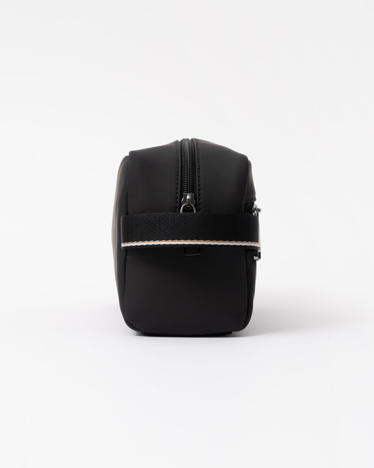 Side of the BOSS Orange Zeph Mens Washbag - Black 001