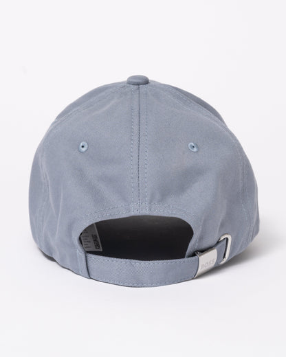 BOSS Green Bold Mens Logo-Print Cap In Cotton Twill - Dark Grey 026