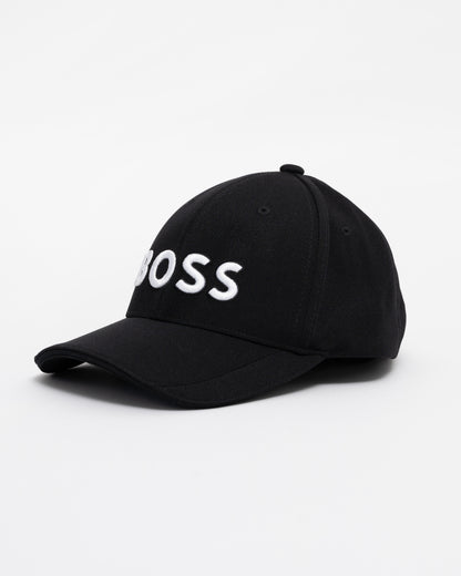 BOSS Green Knitted Six-Panel Cap with Embroidered Logo main