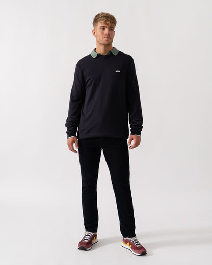 BOSS Green K_Ever-X Mens Crew Neck Jumper - Dark Blue 402