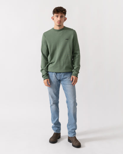 BOSS Green K_Ever-X Mens Crew Neck Jumper - Open Green 358