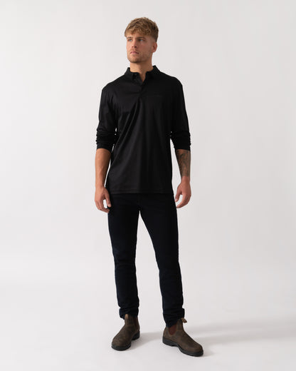 BOSS Green Pirol Mens Polo Shirt 50544335 - Black 001