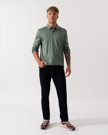 BOSS Green Pirol Mens Polo Shirt 50544335 - Open Green 358