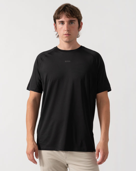 BOSS Green Tee Active Mens T-Shirt - Black 001