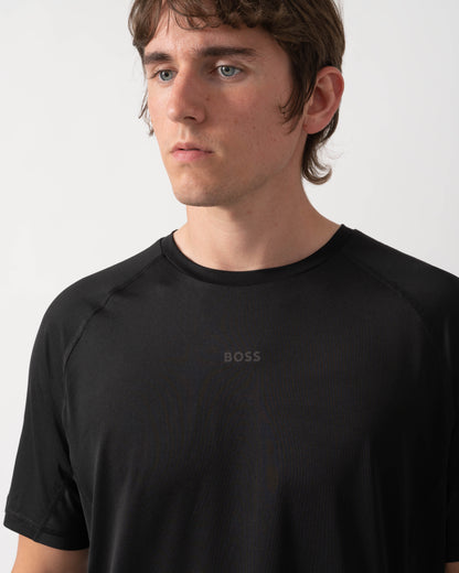 BOSS Green Tee Active Mens T-Shirt - Black 001