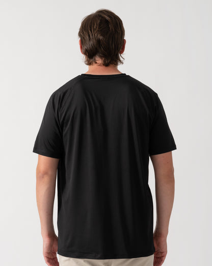 BOSS Green Tee Active Mens T-Shirt - Black 001