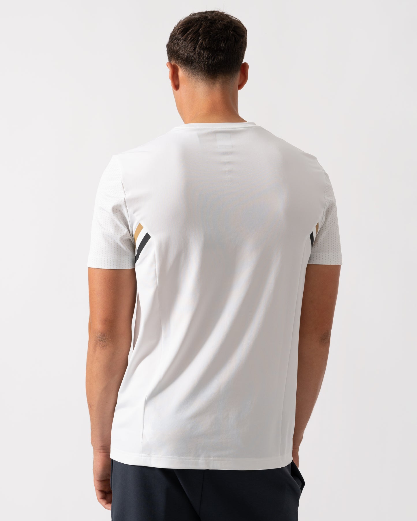 BOSS Green Tee Tech TOC Mens T-Shirt - White 100