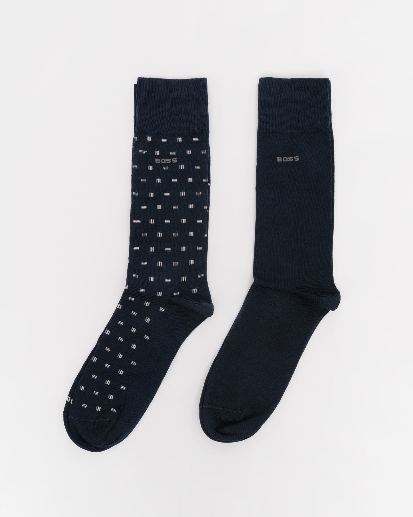 BOSS Orange 2-Pack Mini Iconic MC Mens Regular Length Socks pack shot 1