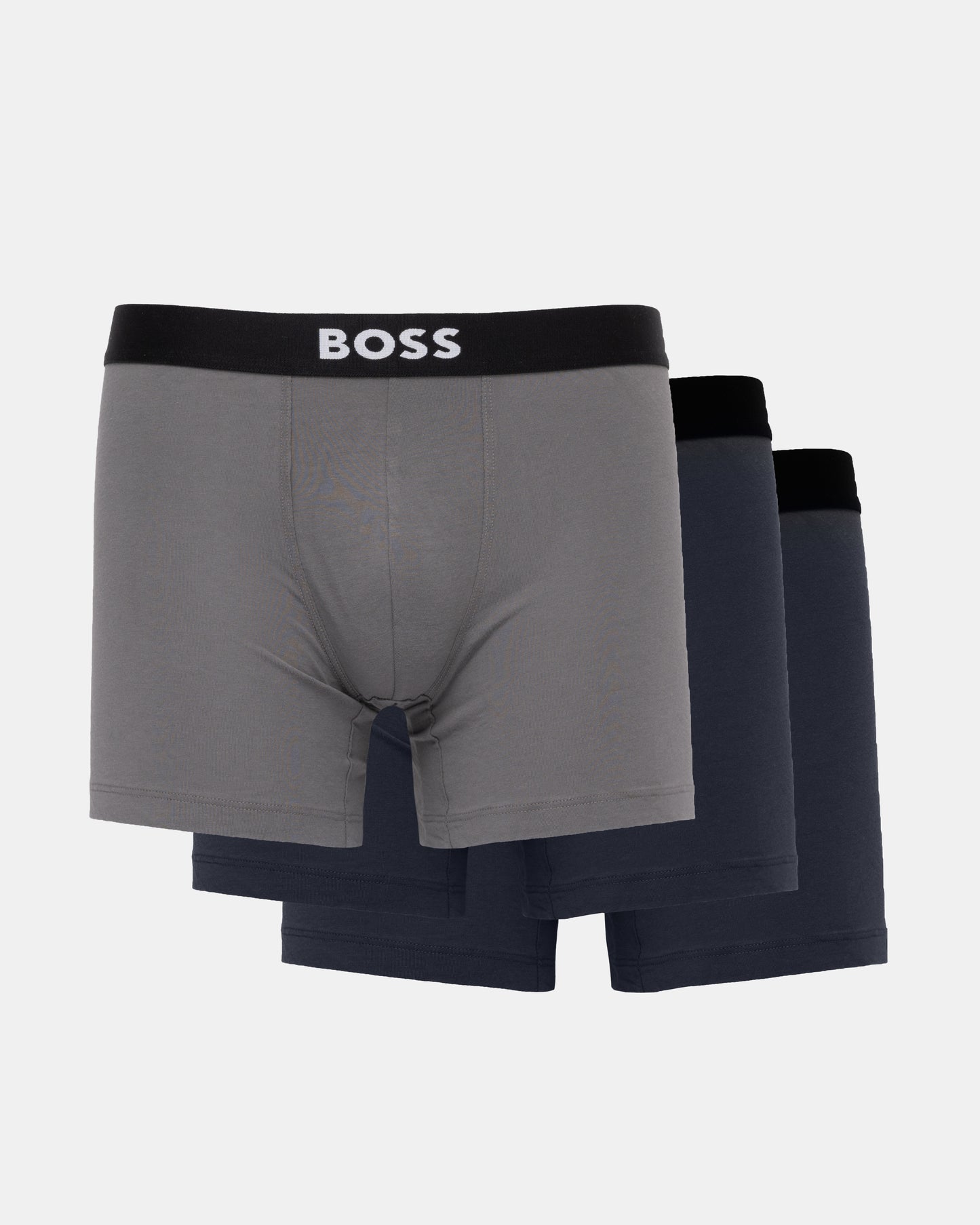 BOSS Orange 3 Pack Stretch Cotton Boxer Briefs - Open Miscellaneous 988 3 pack