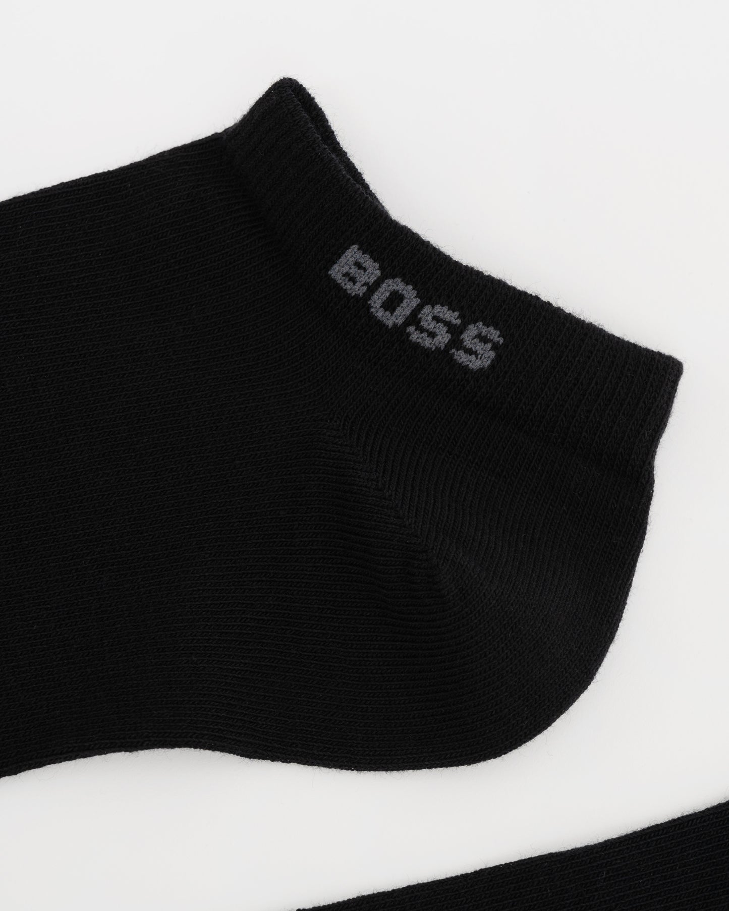 BOSS Orange 5-Pack Mens Cotton-Blend Ankle Socks close up