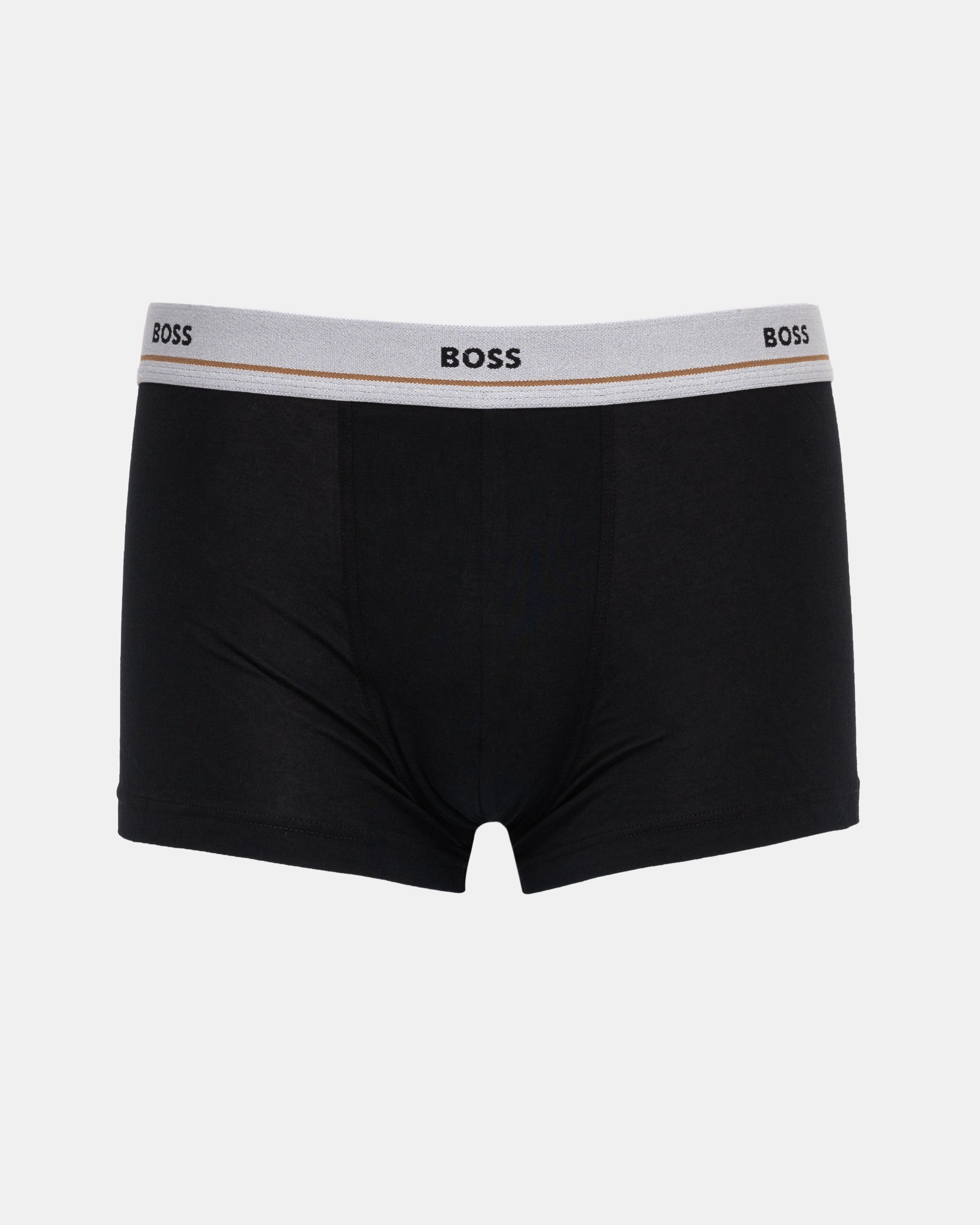 BOSS Orange 5-Pack Mens Stretch-Cotton Trunks with Logo Waistbands - Open Miscellaneous 960 2