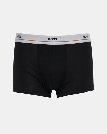 BOSS Orange 5-Pack Mens Stretch-Cotton Trunks with Logo Waistbands - Open Miscellaneous 960 2