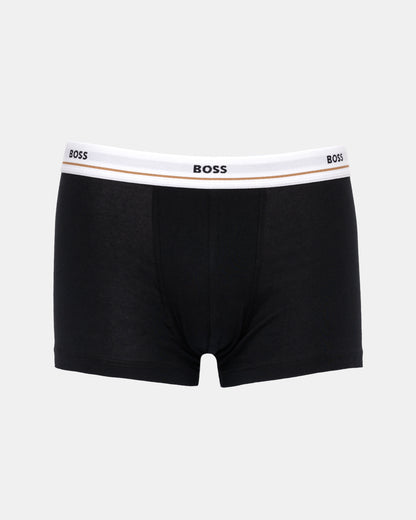 BOSS Orange 5-Pack Mens Stretch-Cotton Trunks with Logo Waistbands - Open Miscellaneous 960 4