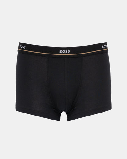 BOSS Orange 5-Pack Mens Stretch-Cotton Trunks with Logo Waistbands - Open Miscellaneous 960 5