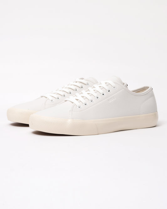 BOSS Orange Aiden Tenn Mens Low Top Trainers in Grained Faux Leather - Natural 102