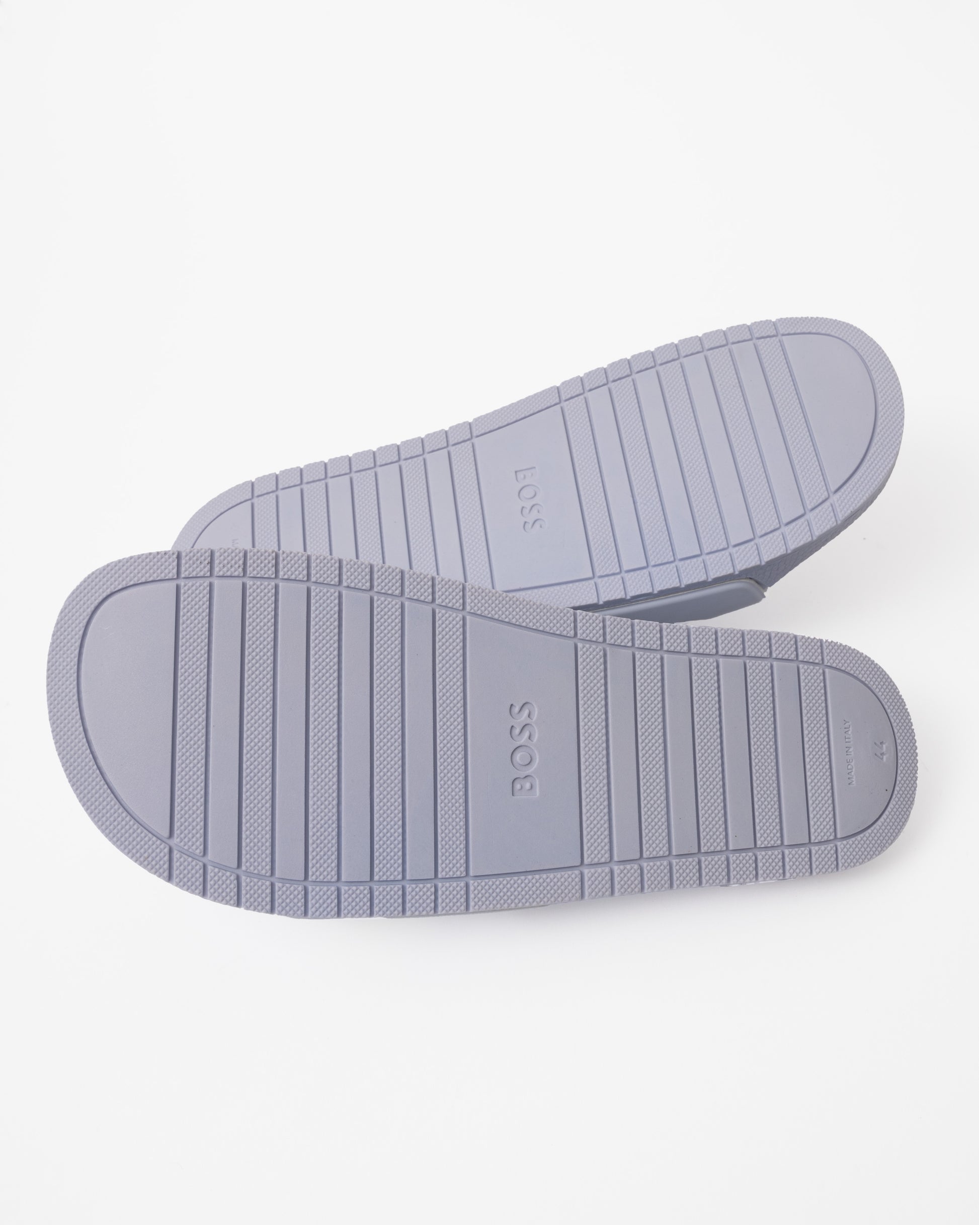 BOSS Orange Aryeh Italian Made Slides With Large Logo Detail sole